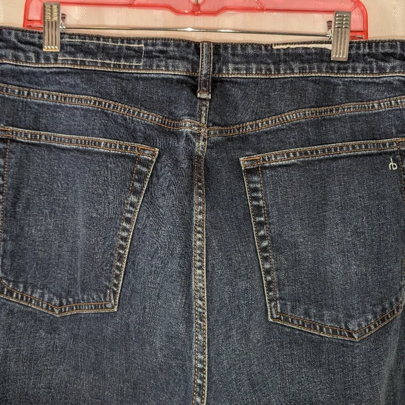 Rag & Bone Jeans "Casey High-Rise Ankle Flare" Dark Wash size 33